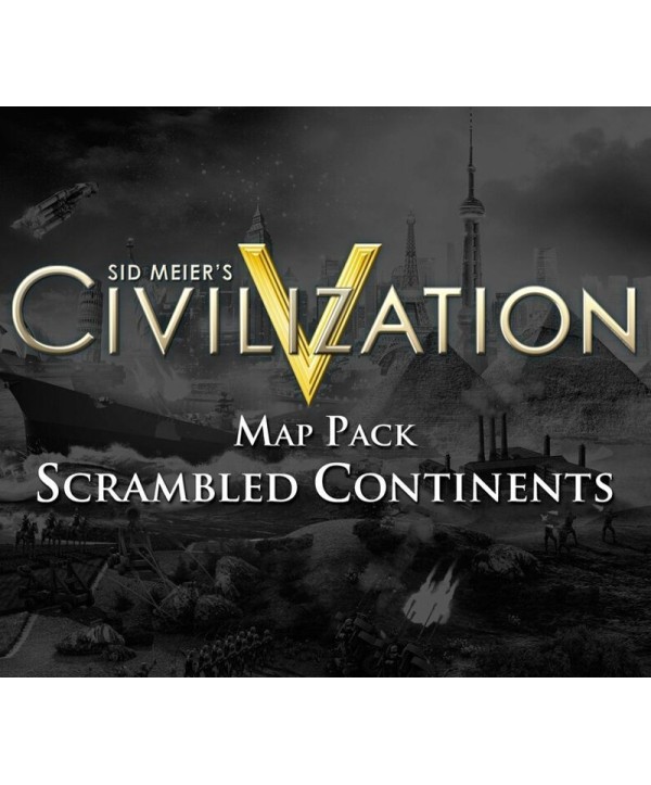 Sid Meier s Civilization V - Scrambled Continents Map Pack DLC Steam Key EUROPE